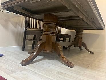 Столы для зала: Стол для зала, Б/у, Не раскладной, Прямоугольный — 3