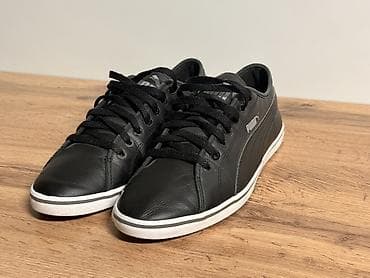 мужские ботинки: Мужские кроссовки, 40.5, Puma, Б/у, цвет - Черный, Самовывоз, Платная доставка — 1
