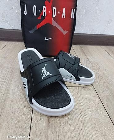 jordan: Мужские сандалии, 40, 41, 42, Air Jordan, Новый, цвет - Черный, Самовывоз — 4