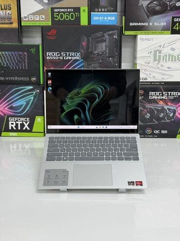 Ультрабук, Dell, 16 ГБ ОЗУ, AMD Ryzen 5, 14 ", Б/у, Для несложных задач, память SSD