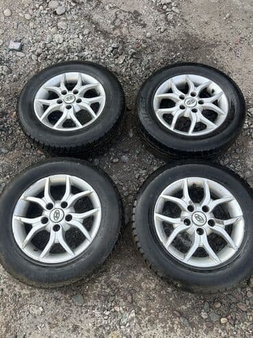 шинный центр бишкек прайс лист 2022: Литые Диски R 15 Hyundai, Комплект, отверстий - 5, Б/у — 4