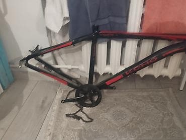 Велосипед тетиктери: Рама горного велосипеда VONO (Viking X) с кареточным узлом и шатуном — 1