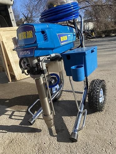 Генераторы: Безвоздушный окрасочный аппарат 2095 на тележке Профессиональная — 4