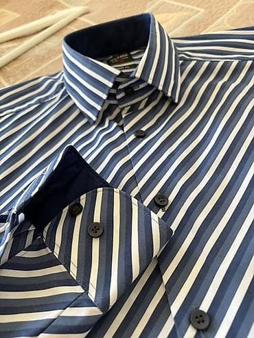 Мужская рубашка немецкого премиального бренда OLYMP - производителя — 5