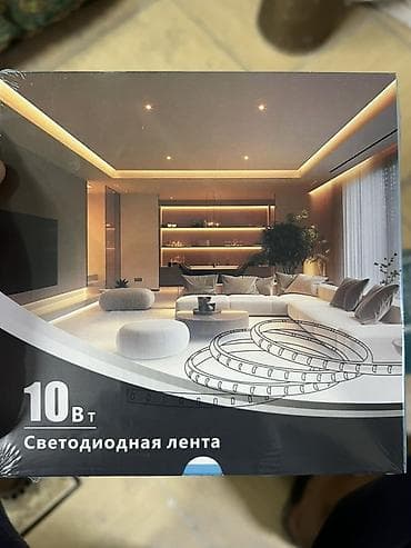255 50 10: Светодиодная лента яркая Длина по 10м DY-2835-8MM-180LED, 3000K - — 1