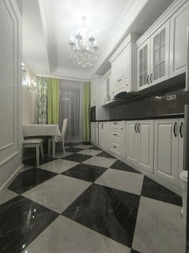 аренда квартир в кара балте: 3 комнаты, 127 м², Элитка, 9 этаж, Дизайнерский ремонт — 6