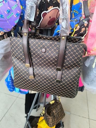 женские лаковые кошельки: Классическая сумка, Fendi, Материал: Искусственная кожа, Застежка на молнии, Женские — 5