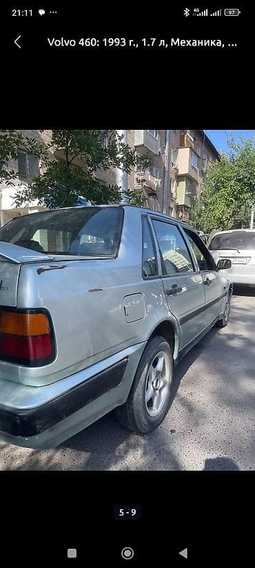 Продажа авто: Volvo 460: 1993 г., 1.7 л, Механика, Седан — 6