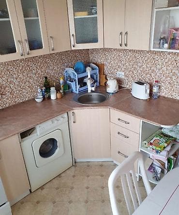 3 комнаты, 62 м², Асанбай мкр 105 серия, 8 этаж, Косметический ремонт — 1