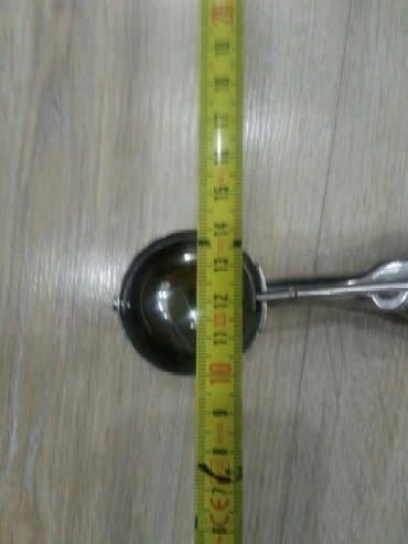 крышка lets go: Ложка-ножница для мороженного (ice cream spoon - 41mm) — 2