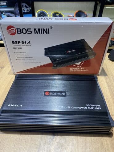 усилитель для самбуфера: Усилители 4х канальные! Фирма Bos Mini. Фирменный китай, хорошего — 10