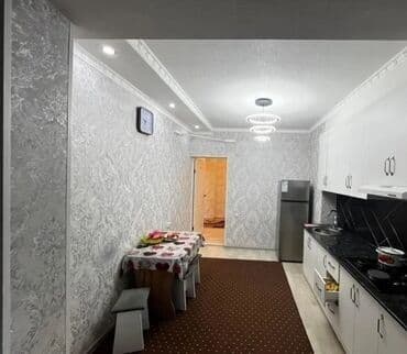 токмок квартира на долгий срок: 1 бөлмө, Кыймылсыз мүлк агенттиги, Чогуу жашоосу жок, Толугу менен эмереги бар — 5