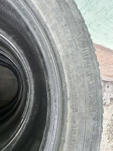shevrolet volt: Шины 235 / 55 / R 18, Зима, Комплект, Легковые, Dunlop — 2