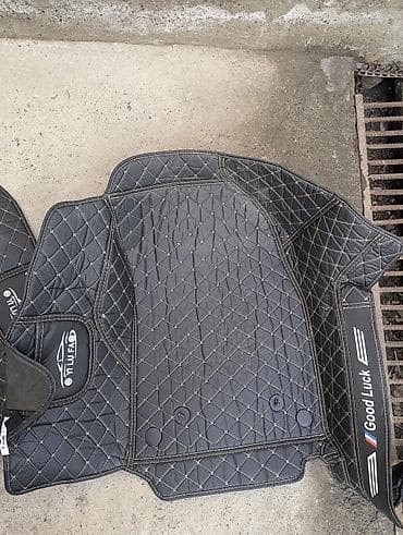 coroll: 3D Экокожа Полики Для салона Chevrolet, цвет - Черный, Самовывоз — 6