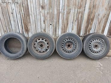 Колеса в сборе R 15, Зима, Комплект, Легковые, Железные