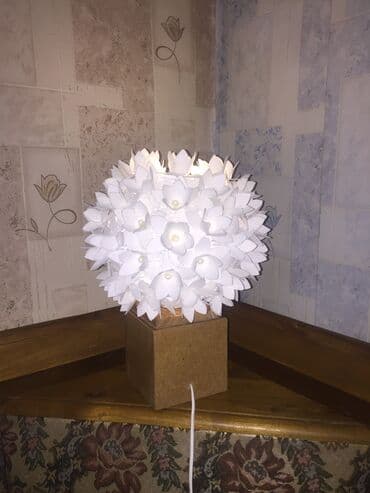 Светильник из фоамиранаручная работа.ц-2000сом