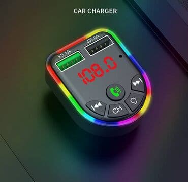 магнитный браслет от давления цена: Вluetooth mp3 автомобильный CARE5, красочный, атмосферный свет, fm — 5