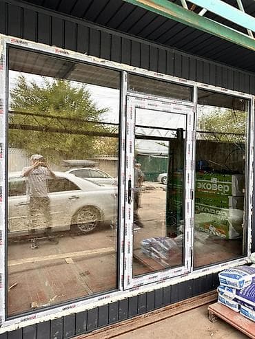 Алюминиевое окно на заказ, Тип окна: Витражные, Мансардные, Панорамные, Декоративные особенности: Фрамуга, Бесплатная установка, В рассрочку