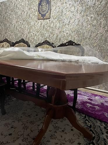 Лак жана боёк материалдары: Конок бөлмөсү үчүн үстөл жана отургуч, түсү - Алтын — 3