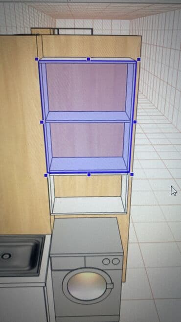 кухный шкаф: Кухонный гарнитур, цвет - Белый — 24