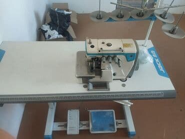 Оборудование для производства: 5 нитка сатылат. Б/ У . Бир өзүм колдонгом.Бир дагы жолу ремонт болгон — 1