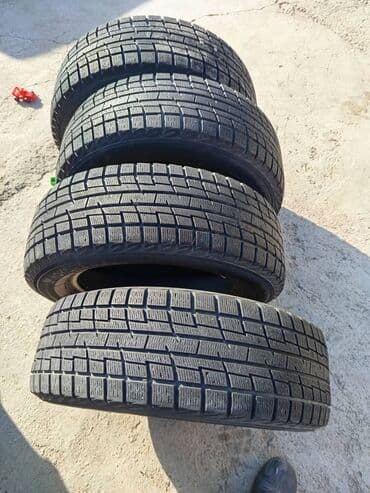 купить шины бу в бишкеке: Шины 215 / 60 / R 16, Зима, Б/у, Комплект, Легковые, Япония, Yokohama — 3