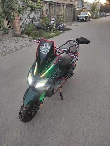 Скутер Livimoto (Jet Moto) — яркий городской внедорожный стиль — 7