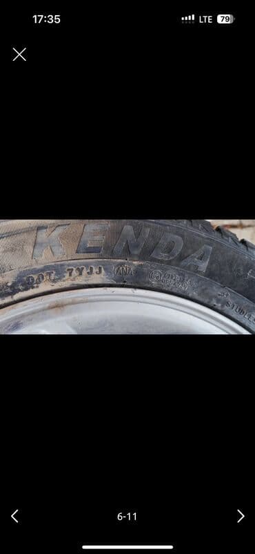шины тойота ист: Шины 225 / 55 / R 17, Зима, Б/у, Комплект, Легковые, KENDA — 6