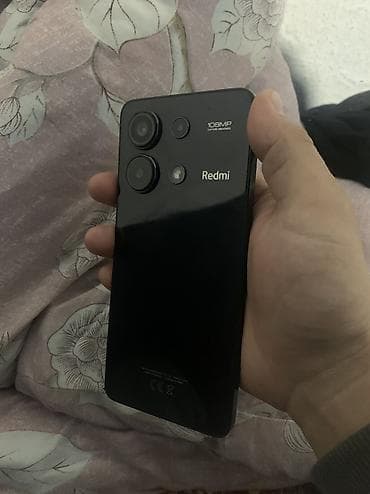 mi 1: Redmi, Redmi Note 13, Б/у, 128 ГБ, цвет - Черный, 2 SIM — 1