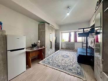 aziz: 1 комната, 19 м², Ак-Эмир рынок Индивидуалка, 8 этаж, Свежий ремонт — 2