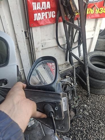 Боковое правое Зеркало Nissan Б/у, Оригинал