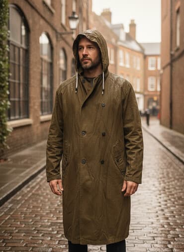 плащ дождовик: Легендарный Советский Дождевик Плащ-накидка защитная с капюшоном — 1