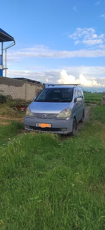 Nissan Serena: 2002 г., 2 л, Вариатор, Газ, Минивэн