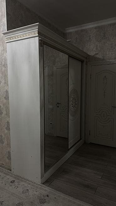 Шкаф купе, Б/у, С зеркалом