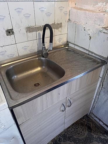 third edition solutions: Кухонный шкаф, Б/у, Напольный, С мойкой, Дерево — 2