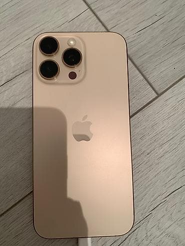 IPhone 16 Pro Max, Б/у, 256 ГБ, Золотой, Кабель, 93 %
