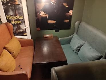 office table: Набор мебели для кафе/бара/кофейни. Состав: - Диванчики-боуты с — 5