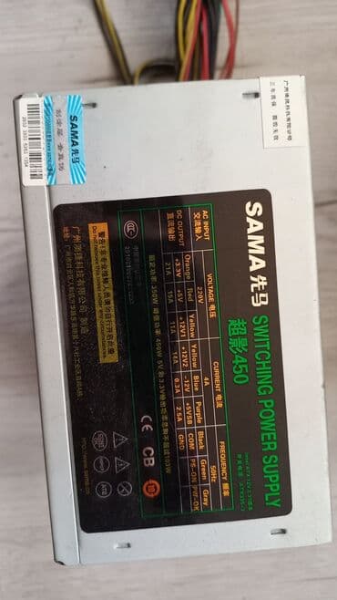 блоки питания для ноутбуков специализированные блоки питания: Блок питания, Б/у — 1