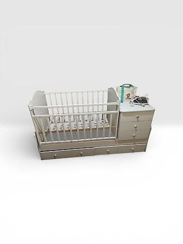 Детская кровать трансформер, Другой тип, цвет - Белый