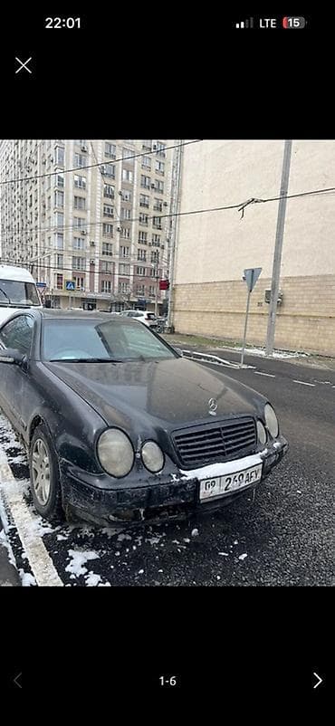 bmw 320i: Mercedes-Benz CLK-Class: 2000 г., 2 л, Автомат, Бензин, Купе — 1