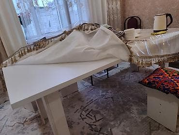 мебел стол: Кухонный стол, Б/у, Прямоугольный, Нераскладной — 2