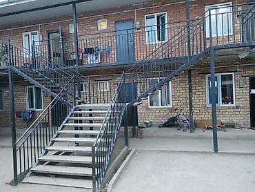 кованая: Металлическая лестница Наружные, Бесплатный замер, Форма лестницы: Много-маршевая — 3