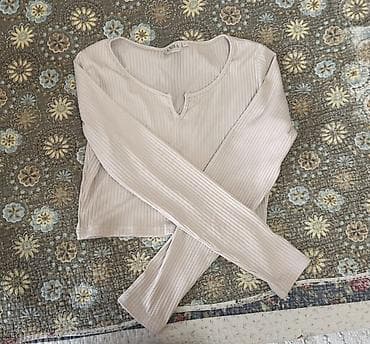 Набор из 3 женских лонгсливов (укороченный крой). Каждый по 100 сом