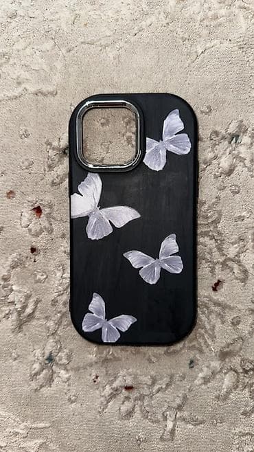 чехлы на айфон 7: 150/200сом 1шт IPHONE 14 PRO MAX - Прозрачный чехол с черной — 5