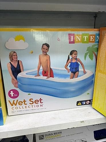 Надувной семейный бассейн Intex Wet Set Collection - Тип at lalafo.kg Надувной семейный бассейн Intex Wet Set Collection - Тип