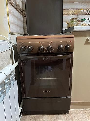 плита gefest: Gefest, Электрическая, Механическое, Напольная, Б/у, Полная оплата — 1