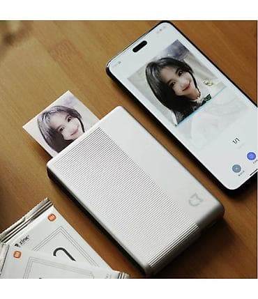 Принтеры: Карманный фотопринтер Xiaomi 1S GL (MJKDDYJ02HT) - Компактный — 2
