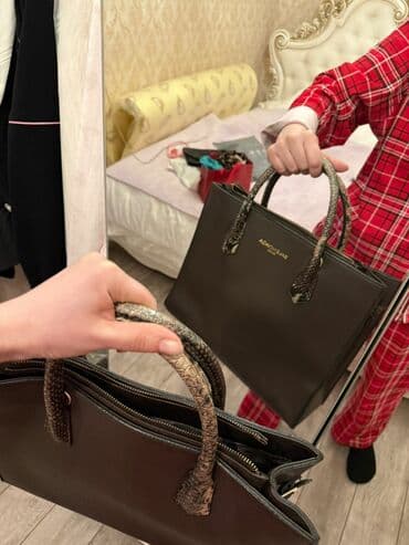 ремень кожаный мужской: Сумка Balenciaga Paris, формат tote. - Цвет: темно‑коричневый. - — 3