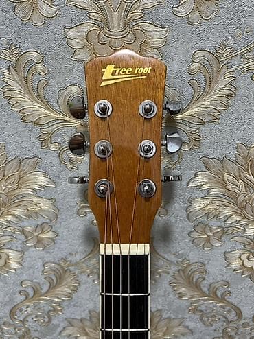 гитара сатам: Акустическая гитара Tree Root с вырезом (dreadnought cutaway) — 4