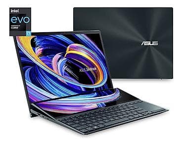 surface book: ASUS ZenBook Duo 14 UX482 (UX482EAR-DB71T) - Два экрана: основной 14" — 1